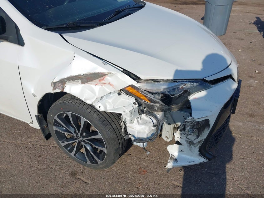 2017 Toyota Corolla VIN 5YFBURHEXHP640087 IAAI salvage auction — RIGHT FRONT, Salvage Title, sold $3,050 on 2026-07-28 (photo 6)