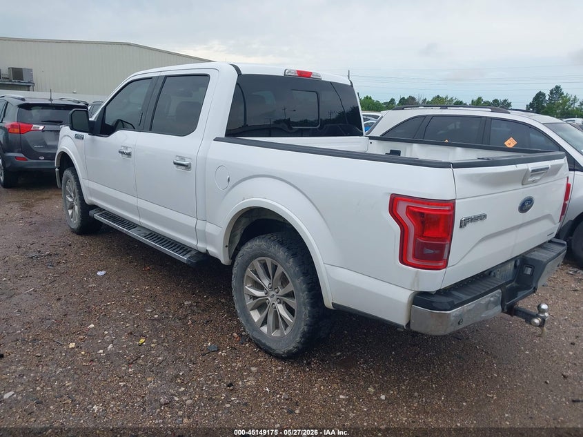 2016 Ford F-150 VIN 1FTEW1EF0GKF29678 IAAI salvage auction — HAIL, Original (Texas), sold $6,550 on 2026-07-18 (photo 3)