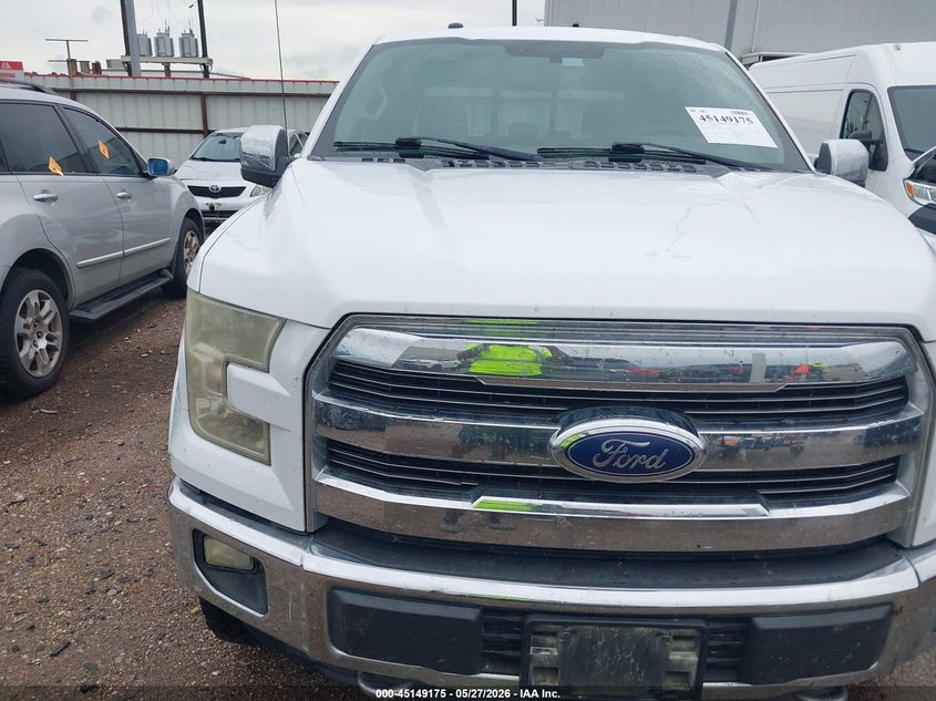2016 Ford F-150 VIN 1FTEW1EF0GKF29678 IAAI salvage auction — HAIL, Original (Texas), sold $6,550 on 2026-07-18 (photo 6)