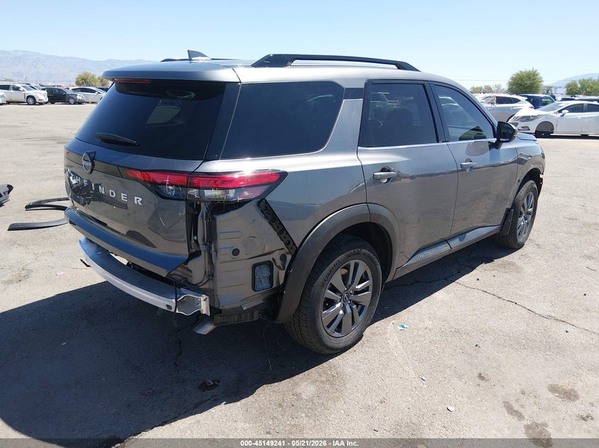 2025 Nissan Pathfinder VIN 5N1DR3BA8SC294579 IAAI salvage auction — REAR END, Salvage (Arizona), sold $11,100 on 2026-07-26 (photo 4)