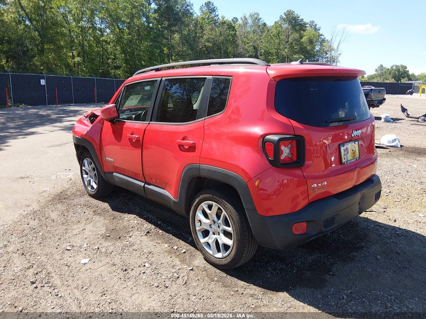 2015 Jeep Renegade VIN ZACCJBBTXFPB29847 IAAI salvage auction — FRONT END, Salvage (South Carolina), sold $325 on 2026-07-15 (photo 3)