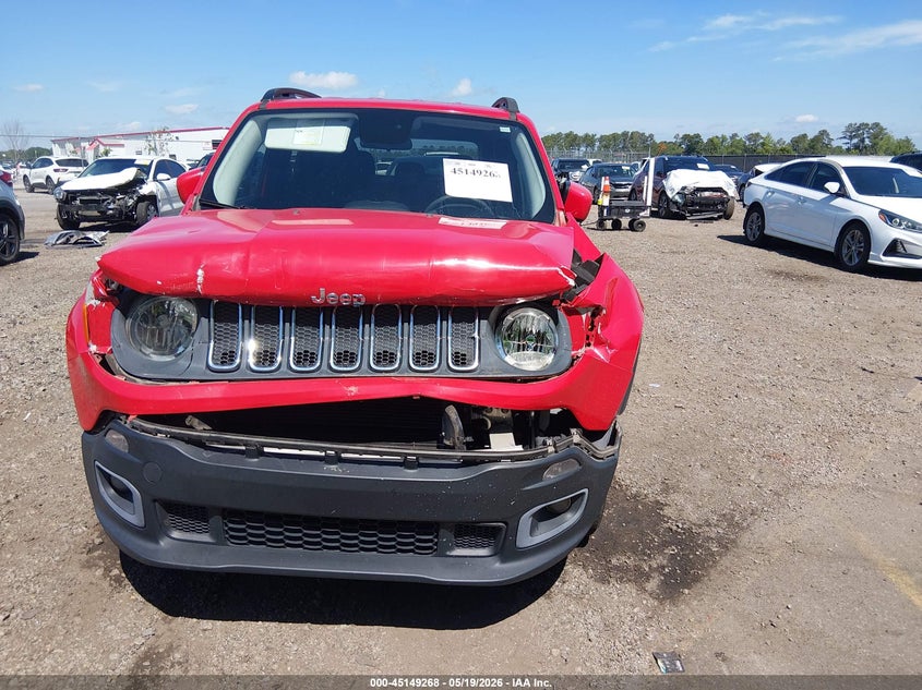 2015 Jeep Renegade VIN ZACCJBBTXFPB29847 IAAI salvage auction — FRONT END, Salvage (South Carolina), sold $325 on 2026-07-15 (photo 6)