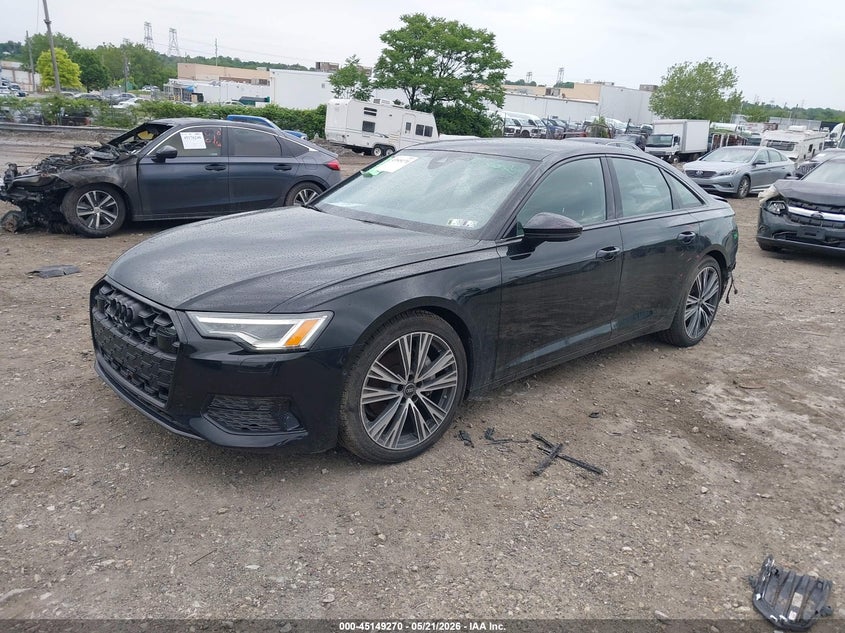 2024 Audi A6 VIN WAUE3BF28RN040941 IAAI salvage auction — REAR END, Salvage (Pennsylvania), sold $16,900 on 2026-07-31 (photo 2)