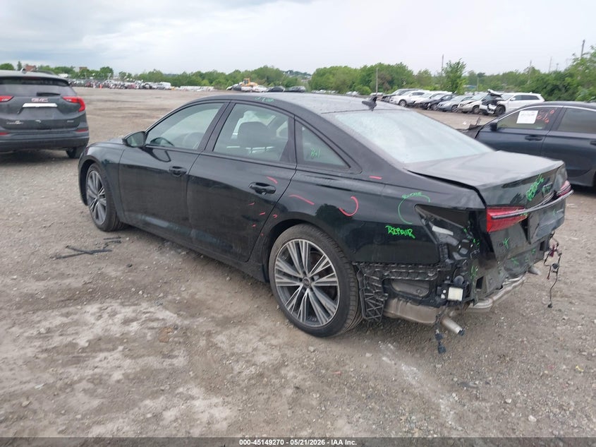 2024 Audi A6 VIN WAUE3BF28RN040941 IAAI salvage auction — REAR END, Salvage (Pennsylvania), sold $16,900 on 2026-07-31 (photo 3)