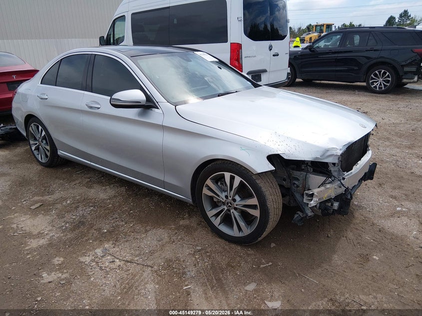 2021 Mercedes-benz C-klasse VIN W1KWF8DB0MR622317 — IAAI salvage auction photo