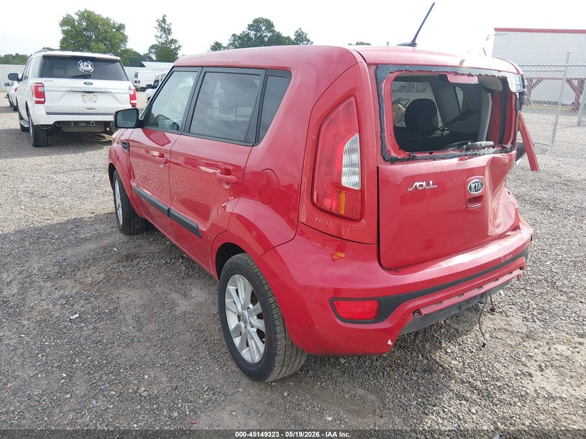 2012 Kia Soul VIN KNDJT2A60C7462726 IAAI salvage auction — REAR END, Salvage (Louisiana), sold $175 on 2026-07-29 (photo 3)