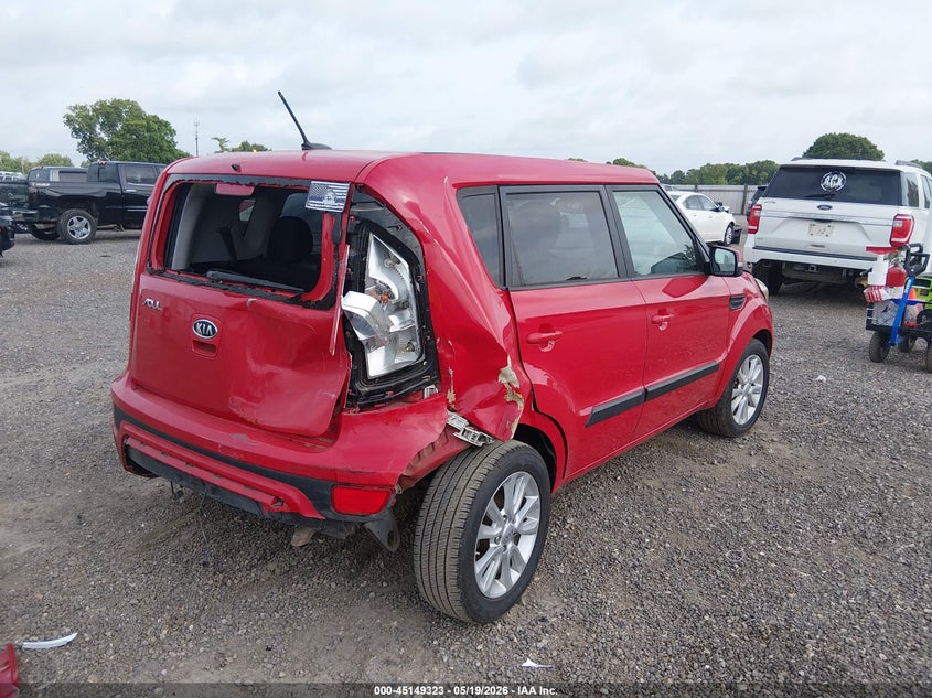 2012 Kia Soul VIN KNDJT2A60C7462726 IAAI salvage auction — REAR END, Salvage (Louisiana), sold $175 on 2026-07-29 (photo 4)