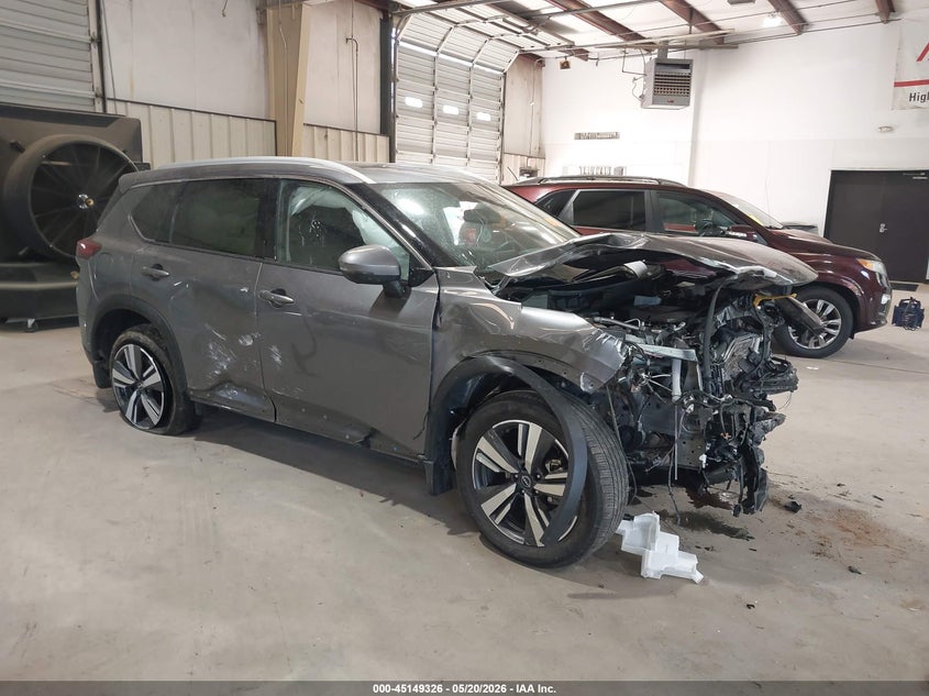 2025 Nissan Rogue VIN JN8BT3CB2SW173442 IAAI salvage auction — FRONT END, Salvage (North Carolina), sold $3,075 on 2026-07-09 (photo 1)