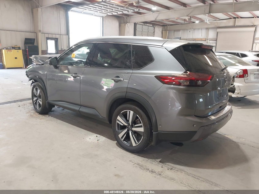 2025 Nissan Rogue VIN JN8BT3CB2SW173442 IAAI salvage auction — FRONT END, Salvage (North Carolina), sold $3,075 on 2026-07-09 (photo 3)