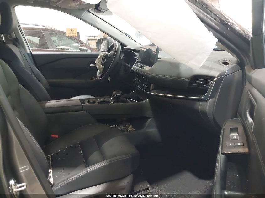 2025 Nissan Rogue VIN JN8BT3CB2SW173442 IAAI salvage auction — FRONT END, Salvage (North Carolina), sold $3,075 on 2026-07-09 (photo 5)