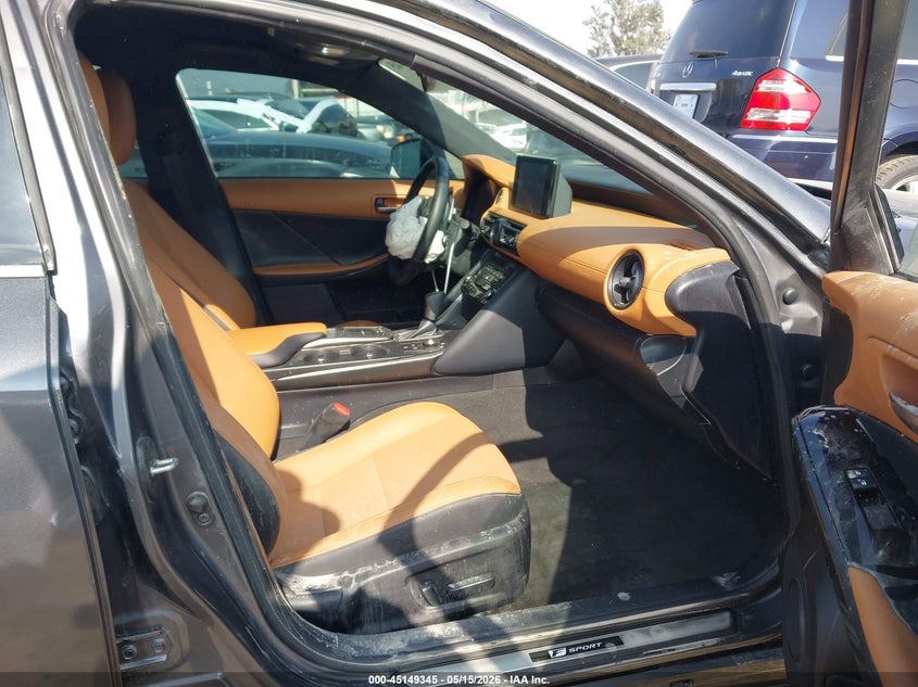 2025 Lexus Is 300 VIN JTHBA1D20S5134521 IAAI salvage auction — FRONT END, Salvage (California), sold $11,850 on 2026-07-22 (photo 5)