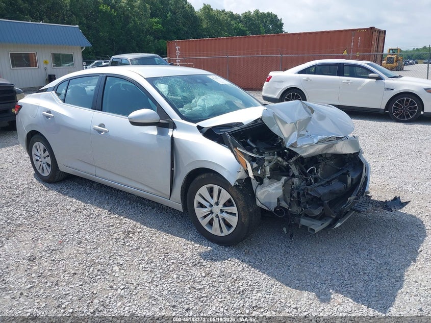 2022 Nissan Sentra VIN 3N1AB8BV8NY264931 IAAI salvage auction — FRONT END, Salvage (Kentucky), sold $1,400 on 2026-08-02 (photo 1)