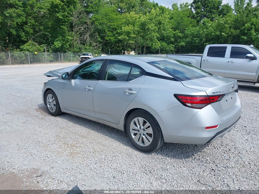 2022 Nissan Sentra VIN 3N1AB8BV8NY264931 IAAI salvage auction — FRONT END, Salvage (Kentucky), sold $1,400 on 2026-08-02 (photo 3)