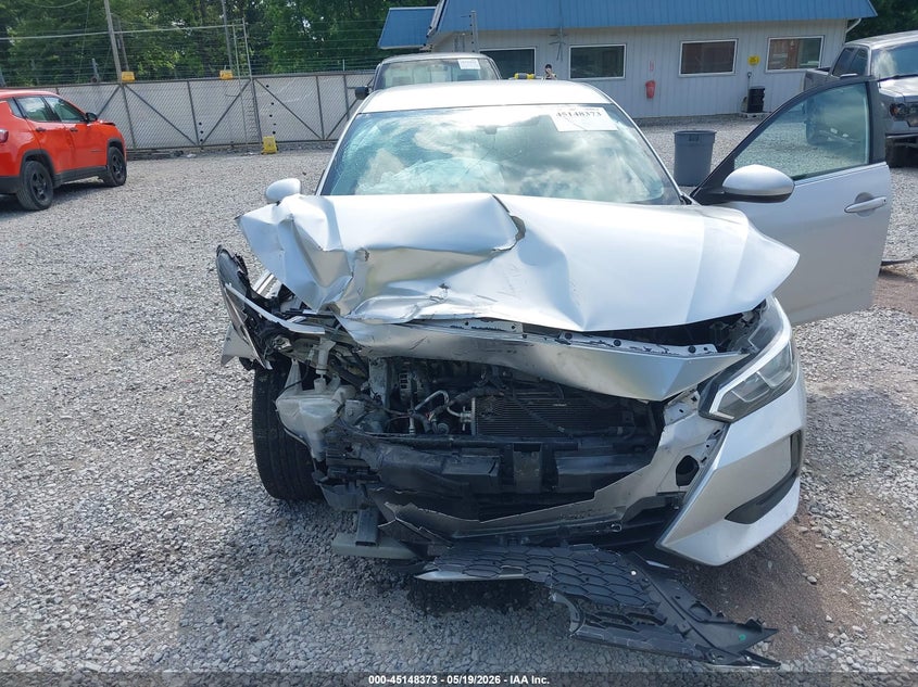 2022 Nissan Sentra VIN 3N1AB8BV8NY264931 IAAI salvage auction — FRONT END, Salvage (Kentucky), sold $1,400 on 2026-08-02 (photo 6)
