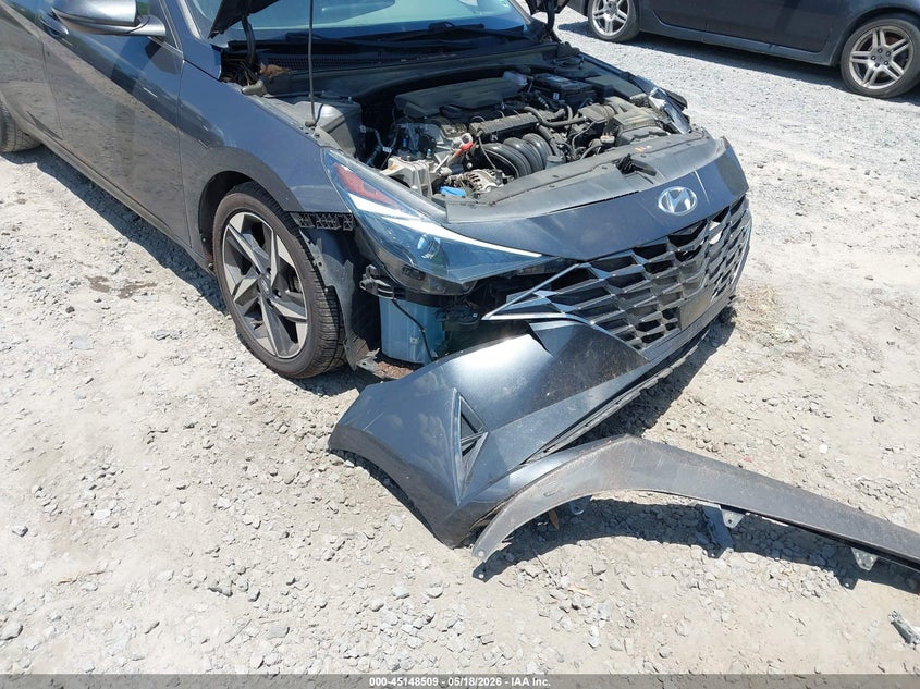 2021 Hyundai Elantra VIN 5NPLN4AG4MH001291 IAAI salvage auction — LEFT FRONT, Salvage (South Carolina), sold $4,475 on 2026-07-07 (photo 6)
