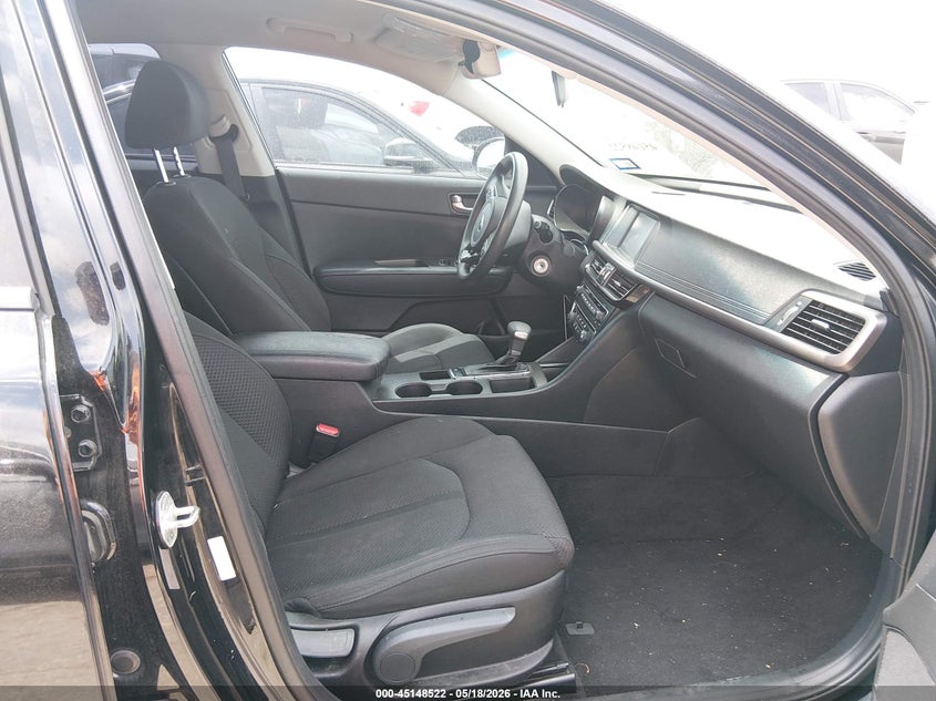 2018 Kia Optima VIN 5XXGT4L34JG215772 IAAI salvage auction — LEFT SIDE, Original (Texas), sold $1,875 on 2026-07-22 (photo 5)
