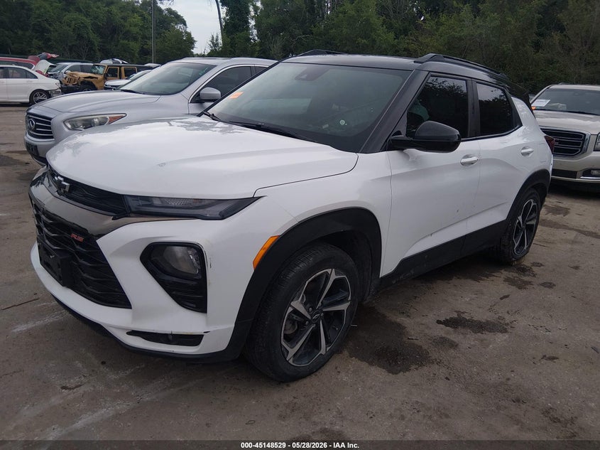 2023 Chevrolet Trailblazer VIN KL79MTSL0PB213966 IAAI salvage auction — FRONT & REAR, Salvage Title, sold $7,000 on 2026-07-11 (photo 2)