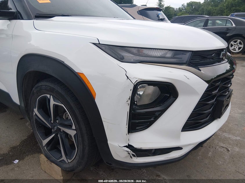 2023 Chevrolet Trailblazer VIN KL79MTSL0PB213966 IAAI salvage auction — FRONT & REAR, Salvage Title, sold $7,000 on 2026-07-11 (photo 6)
