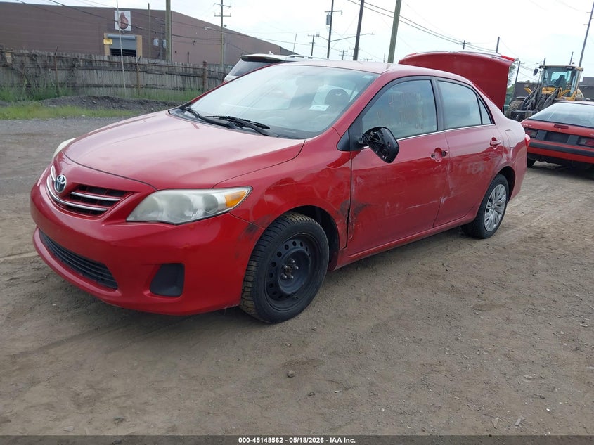 2013 Toyota Corolla VIN 5YFBU4EE5DP202238 IAAI salvage auction — REAR END, Clear (Michigan), sold $2,550 on 2026-07-24 (photo 2)