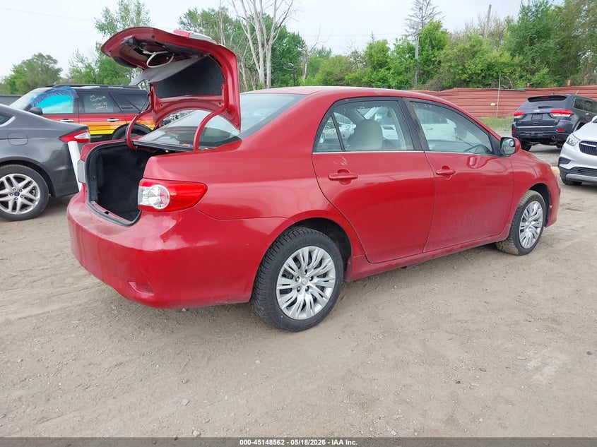 2013 Toyota Corolla VIN 5YFBU4EE5DP202238 IAAI salvage auction — REAR END, Clear (Michigan), sold $2,550 on 2026-07-24 (photo 4)