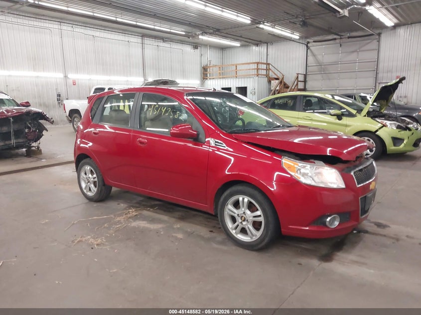 2011 Chevrolet Aveo VIN KL1TG6DEXBB124888 IAAI salvage auction — LEFT FRONT, Parts Only Bos (Minnesota), sold $300 on 2026-07-07 (photo 1)