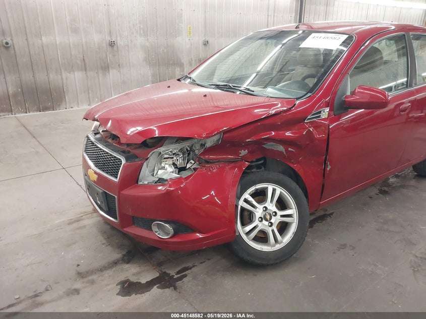 2011 Chevrolet Aveo VIN KL1TG6DEXBB124888 IAAI salvage auction — LEFT FRONT, Parts Only Bos (Minnesota), sold $300 on 2026-07-07 (photo 6)