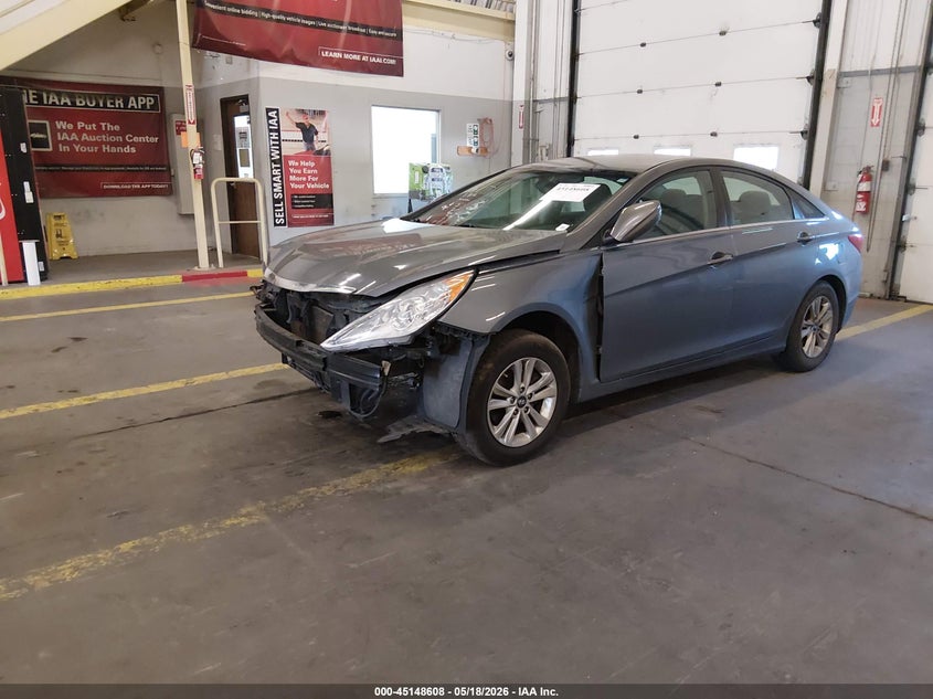 2013 Hyundai Sonata VIN 5NPEB4AC9DH670526 IAAI salvage auction — ENGINE DAMAGE, Salvage (Oregon), sold $25 on 2026-07-09 (photo 2)