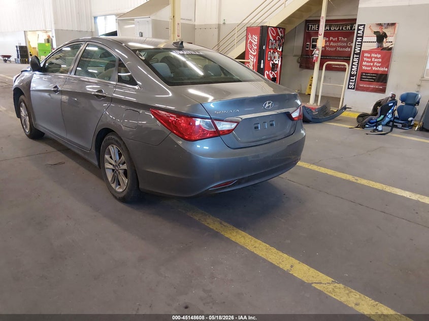 2013 Hyundai Sonata VIN 5NPEB4AC9DH670526 IAAI salvage auction — ENGINE DAMAGE, Salvage (Oregon), sold $25 on 2026-07-09 (photo 3)