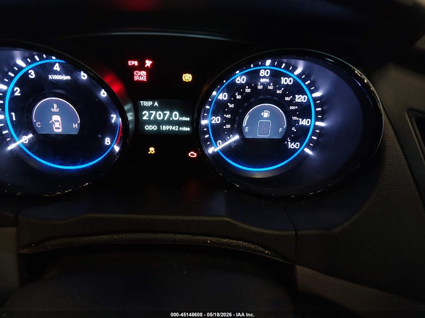 2013 Hyundai Sonata VIN 5NPEB4AC9DH670526 IAAI salvage auction — ENGINE DAMAGE, Salvage (Oregon), sold $25 on 2026-07-09 (photo 7)