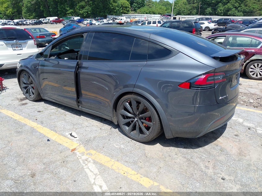 2018 Tesla Model x VIN 5YJXCAE41JF126104 IAAI salvage auction — LEFT FRONT, Salvage (Georgia), sold $10,500 on 2026-07-20 (photo 3)