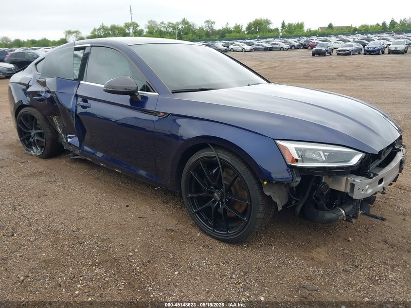 2018 Audi S5 VIN WAUC4CF55JA039987 IAAI salvage auction — RIGHT SIDE, Salvage (Illinois), sold $6,100 on 2026-07-15 (photo 1)