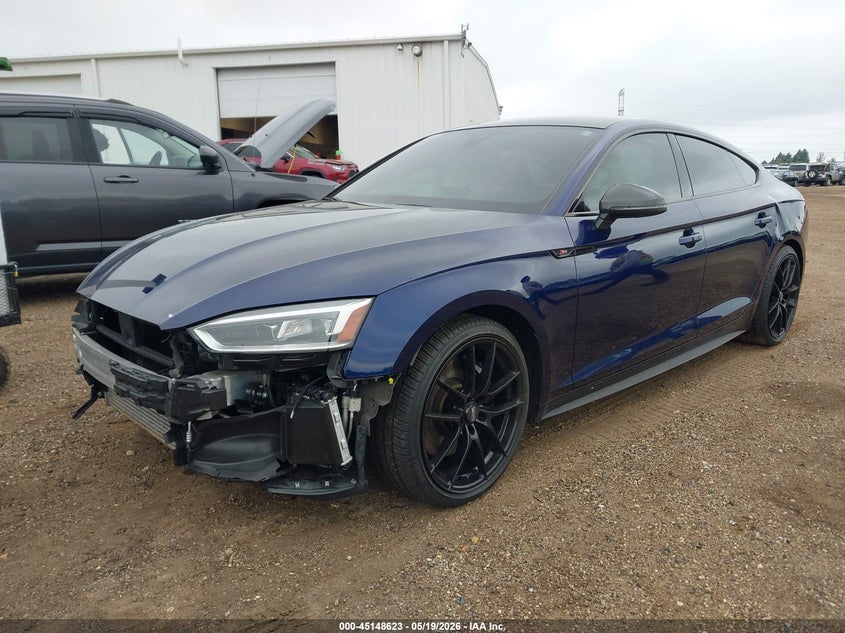 2018 Audi S5 VIN WAUC4CF55JA039987 IAAI salvage auction — RIGHT SIDE, Salvage (Illinois), sold $6,100 on 2026-07-15 (photo 2)