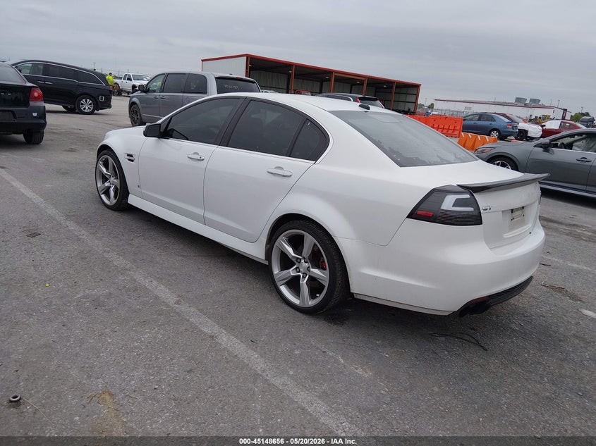 2009 Pontiac G8 VIN 6G2EC57Y99L222271 IAAI salvage auction — HAIL, Salvage (Illinois), sold $6,100 on 2026-07-21 (photo 3)