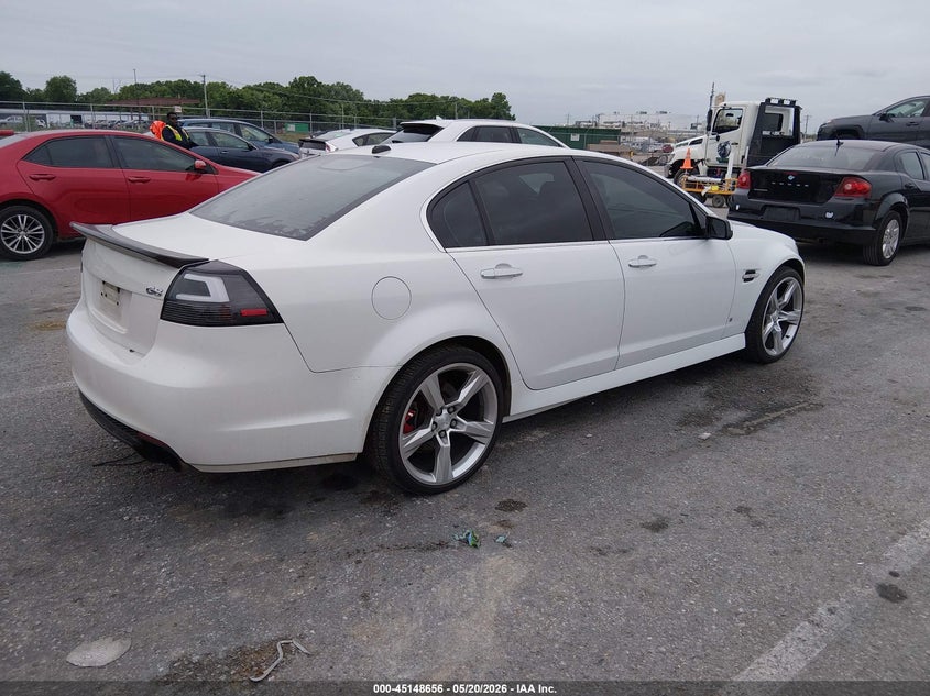 2009 Pontiac G8 VIN 6G2EC57Y99L222271 IAAI salvage auction — HAIL, Salvage (Illinois), sold $6,100 on 2026-07-21 (photo 4)