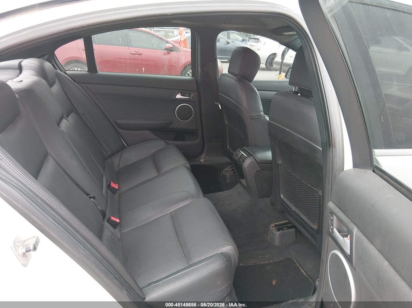 2009 Pontiac G8 VIN 6G2EC57Y99L222271 IAAI salvage auction — HAIL, Salvage (Illinois), sold $6,100 on 2026-07-21 (photo 8)