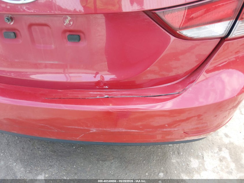 2016 Hyundai Elantra VIN KMHDH4AE9GU515296 IAAI salvage auction — REAR END, Salvage (West Virginia), sold $1,850 on 2026-07-09 (photo 6)