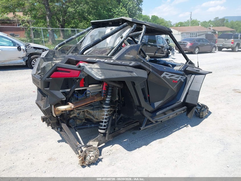 2024 Polaris Rzr VIN 3NSRAD925RG064946 IAAI salvage auction — LEFT FRONT, Salvage (Virginia), sold $7,500 on 2026-08-05 (photo 4)