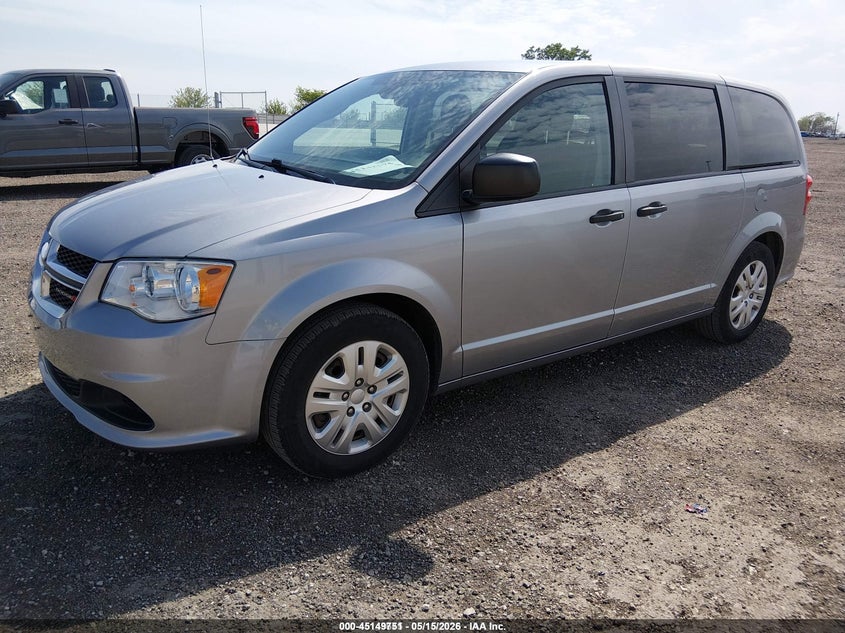 2020 Dodge Caravan VIN 2C4RDGBG8LR197802 IAAI salvage auction — HAIL, Sf97 (Iowa), sold $11,750 on 2026-07-09 (photo 2)