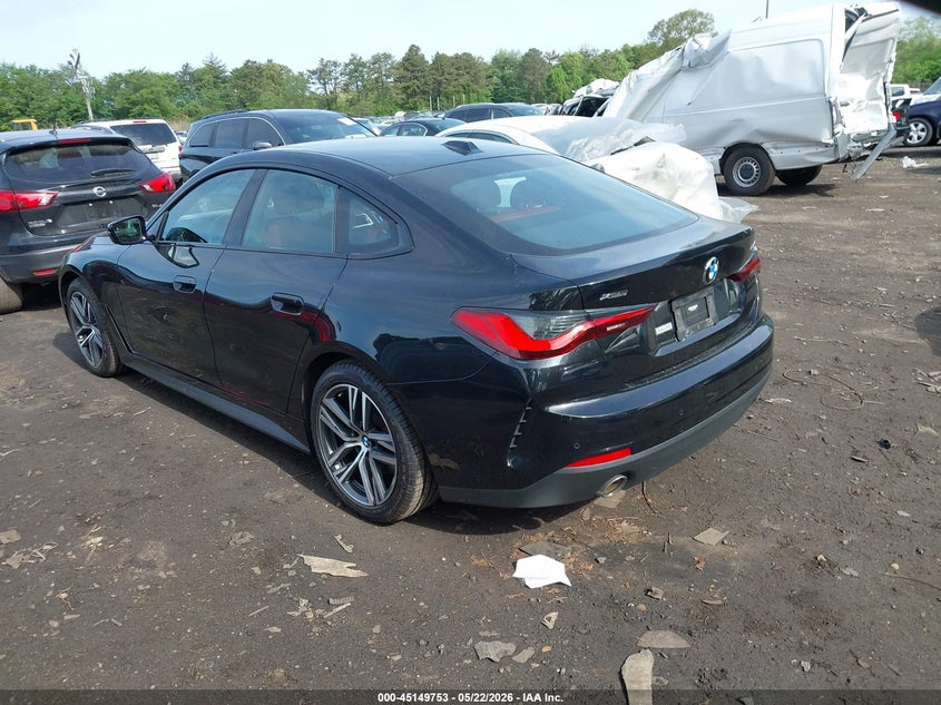 2023 BMW 4er VIN WBA73AV05PFP33301 IAAI salvage auction — FRONT END, Mv-907A (New York), sold $21,075 on 2026-07-07 (photo 3)