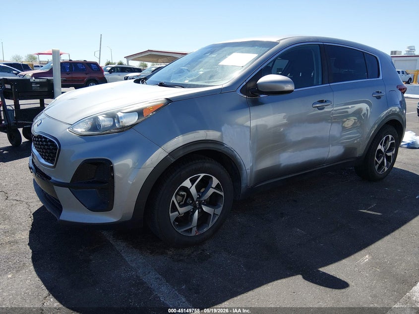 2020 Kia Sportage VIN KNDPM3AC7L7768518 IAAI salvage auction — THEFT, Salvage (Nevada), sold $2,800 on 2026-07-31 (photo 2)