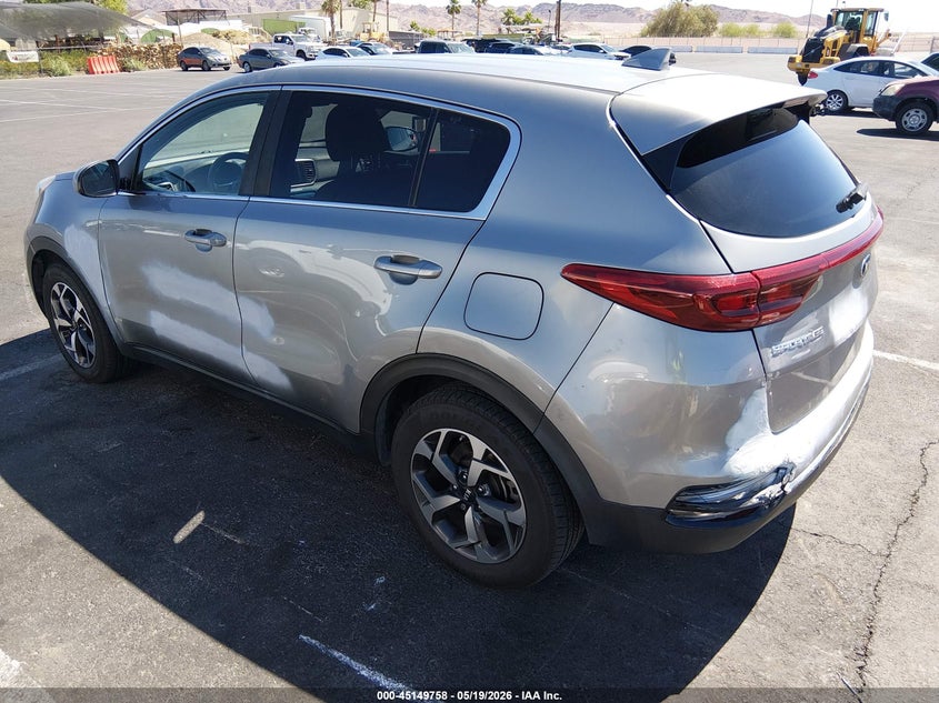 2020 Kia Sportage VIN KNDPM3AC7L7768518 IAAI salvage auction — THEFT, Salvage (Nevada), sold $2,800 on 2026-07-31 (photo 3)