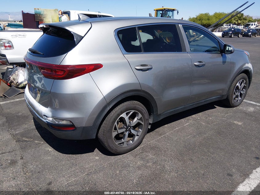 2020 Kia Sportage VIN KNDPM3AC7L7768518 IAAI salvage auction — THEFT, Salvage (Nevada), sold $2,800 on 2026-07-31 (photo 4)