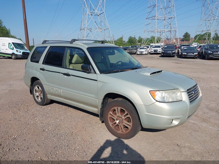 2006 Subaru Forester VIN JF1SG69686H737235 IAAI salvage auction — NORMAL WEAR, Clear (Pennsylvania), sold $475 on 2026-07-17 (photo 1)