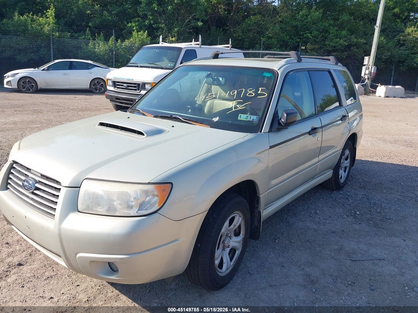 2006 Subaru Forester VIN JF1SG69686H737235 IAAI salvage auction — NORMAL WEAR, Clear (Pennsylvania), sold $475 on 2026-07-17 (photo 2)