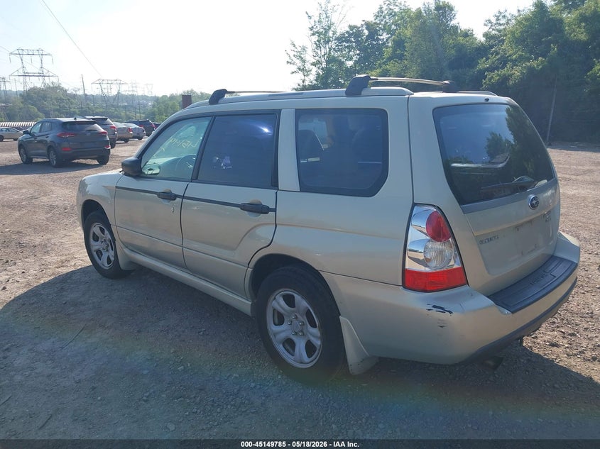 2006 Subaru Forester VIN JF1SG69686H737235 IAAI salvage auction — NORMAL WEAR, Clear (Pennsylvania), sold $475 on 2026-07-17 (photo 3)