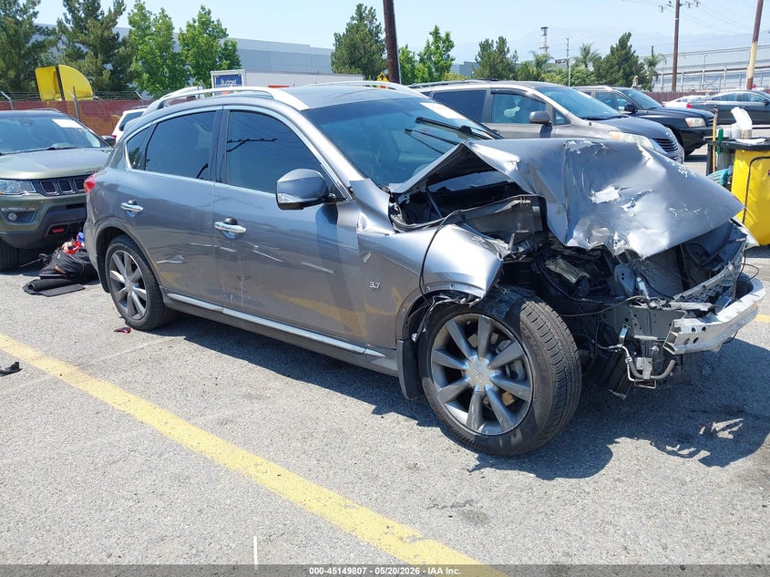2016 Infiniti Qx50 VIN JN1BJ0RPXGM232035 IAAI salvage auction — FRONT END, Salvage (California), sold $650 on 2026-07-07 (photo 1)
