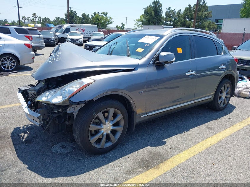 2016 Infiniti Qx50 VIN JN1BJ0RPXGM232035 IAAI salvage auction — FRONT END, Salvage (California), sold $650 on 2026-07-07 (photo 2)