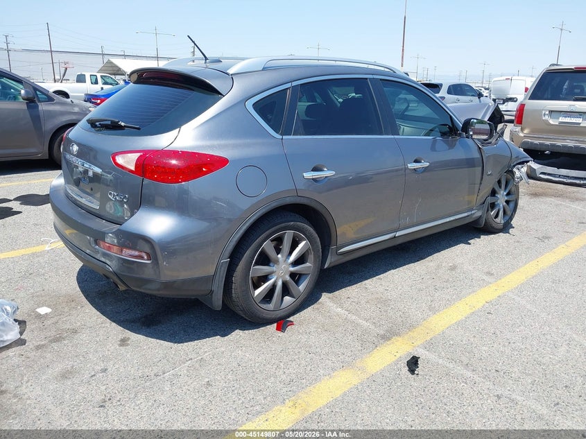 2016 Infiniti Qx50 VIN JN1BJ0RPXGM232035 IAAI salvage auction — FRONT END, Salvage (California), sold $650 on 2026-07-07 (photo 4)