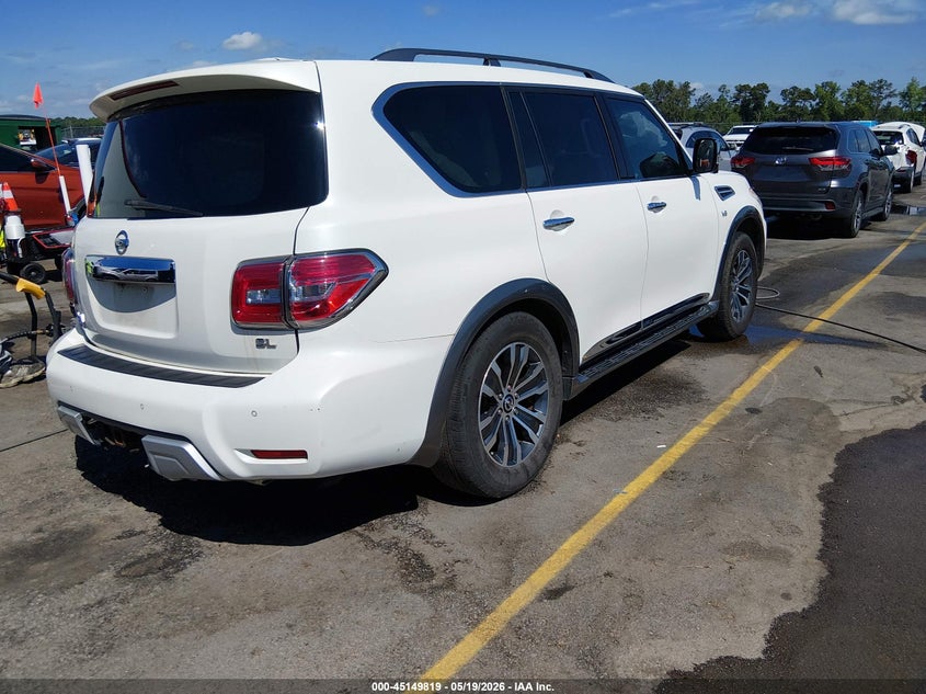 2017 Nissan Armada VIN JN8AY2ND4H9004343 IAAI salvage auction — SIDE, Salvage (South Carolina), sold $2,050 on 2026-07-08 (photo 4)