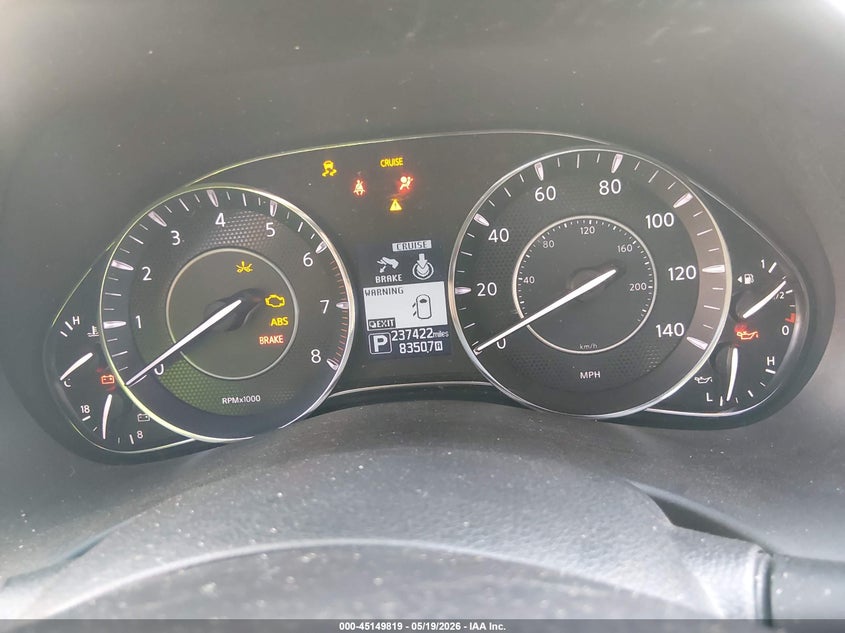 2017 Nissan Armada VIN JN8AY2ND4H9004343 IAAI salvage auction — SIDE, Salvage (South Carolina), sold $2,050 on 2026-07-08 (photo 7)